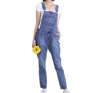 Umgee Women's Blue Denim Overalls | Small
